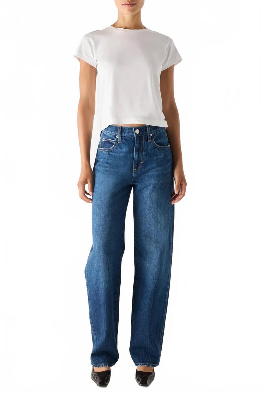 NEW AMO DENIM christie jeans in whisper